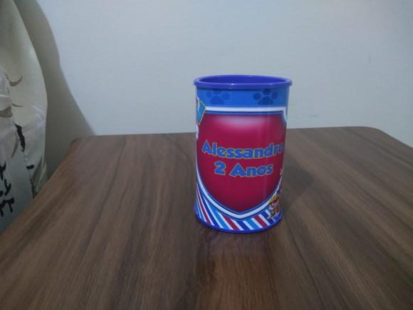 Cofrinho Personalizado Patrulha Canina