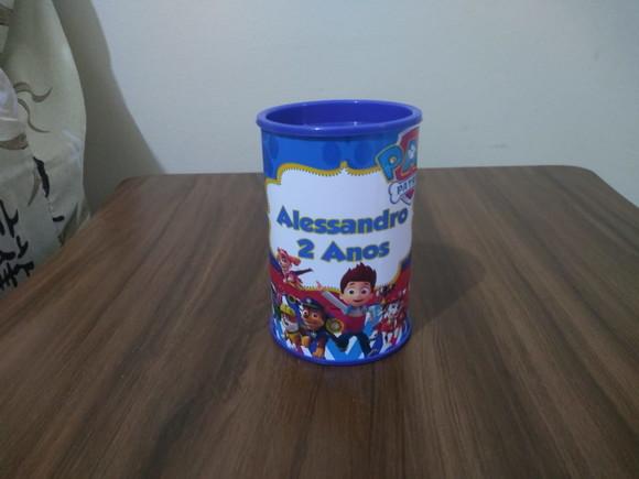 Cofrinho Personalizado Patrulha Canina