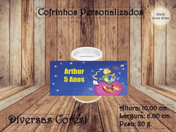 Cofrinho Personalizado Pequeno Príncipe