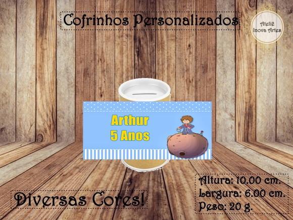 Cofrinho Personalizado Pequeno Príncipe