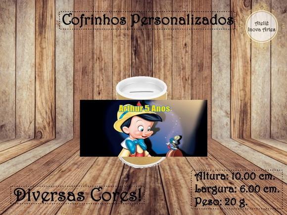 Cofrinho Personalizado Pinóquio