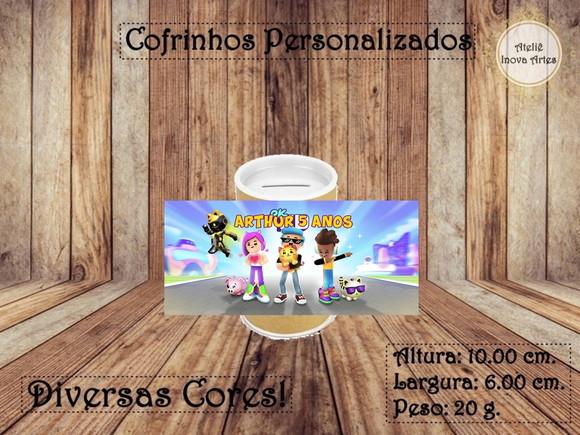 Cofrinho Personalizado Pk Xd