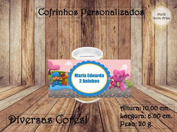 Cofrinho Personalizado Pocoyo
