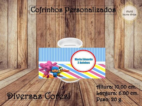 Cofrinho Personalizado Pocoyo
