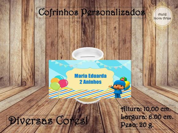 Cofrinho Personalizado Pocoyo