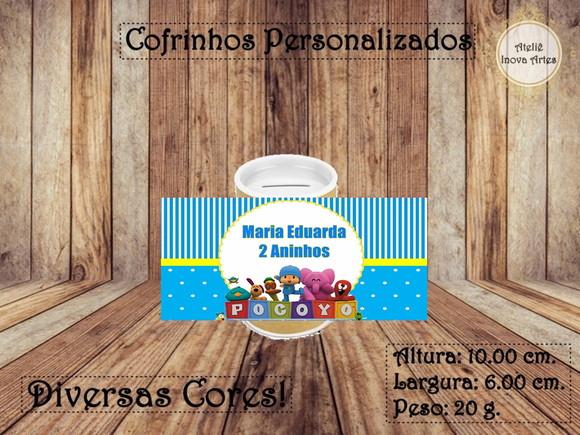 Cofrinho Personalizado Pocoyo