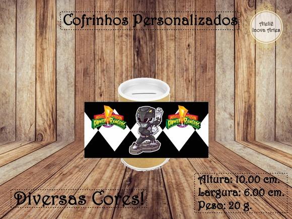 Cofrinho Personalizado Power Rangers