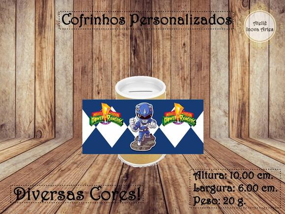 Cofrinho Personalizado Power Rangers