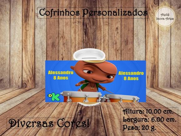Cofrinho Personalizado Power Rockers