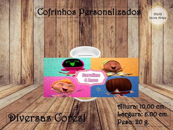 Cofrinho Personalizado Power Rockers