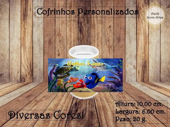 Cofrinho Personalizado Procurando o Nemo