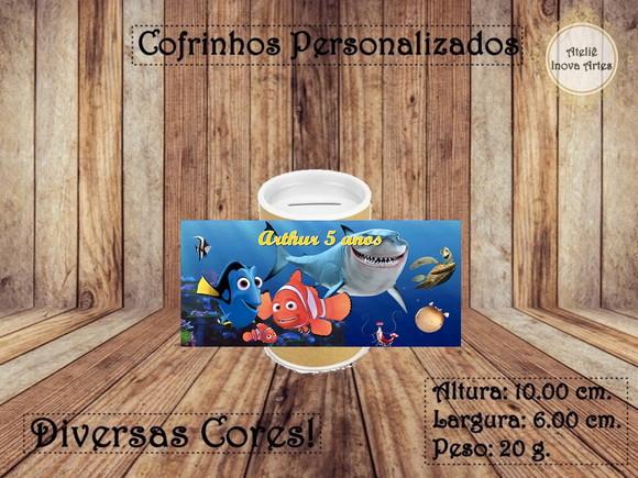 Cofrinho Personalizado Procurando o Nemo
