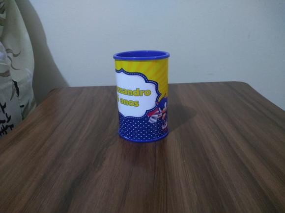Cofrinho Personalizado Sonic