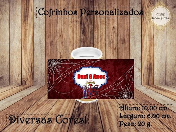Cofrinho Personalizado Spidey e Seus Amigos Espetaculares