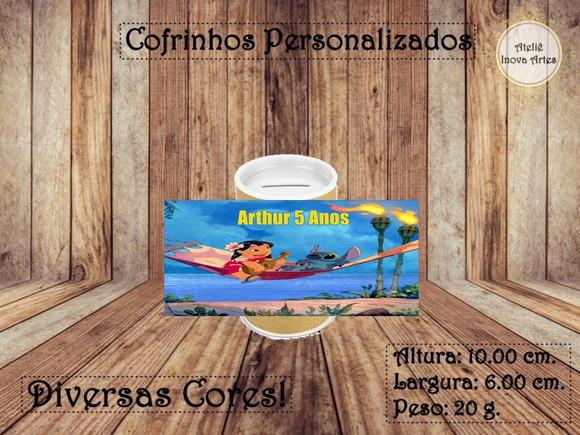 Cofrinho Personalizado Stitch