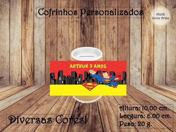Cofrinho Personalizado Super Homem