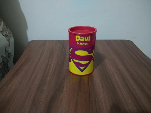 Cofrinho Personalizado Super Homem