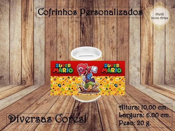 Cofrinho Personalizado Super Mário
