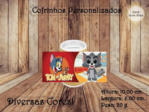 Cofrinho Personalizado Tom e Jerry