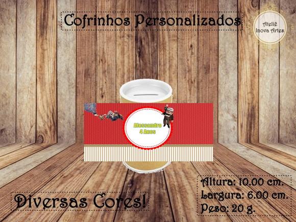 Cofrinho Personalizado Up Altas Aventuras
