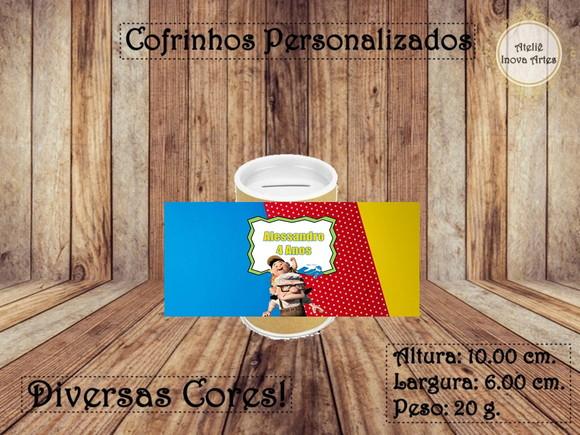 Cofrinho Personalizado Up Altas Aventuras