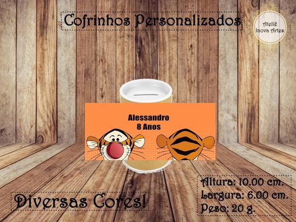 Cofrinho Personalizado Ursinho Pooh