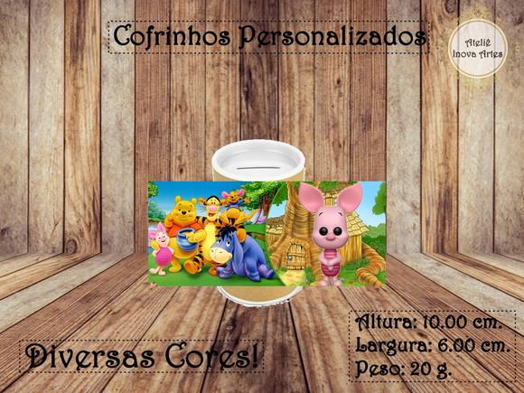Cofrinho Personalizado Ursinho Pooh