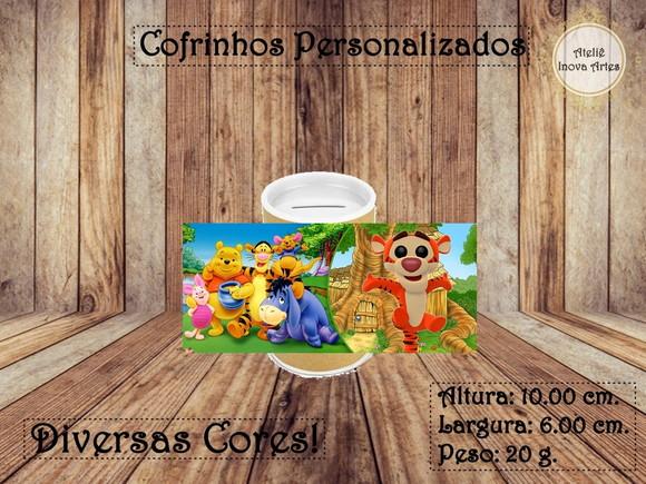 Cofrinho Personalizado Ursinho Pooh