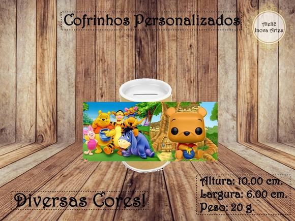 Cofrinho Personalizado Ursinho Pooh