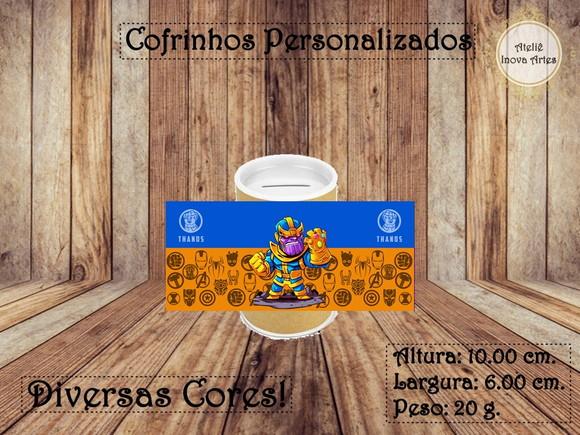 Cofrinho Personalizado Vingadores