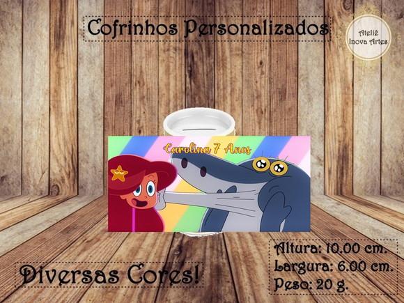 Cofrinho Personalizado Zig e Sharko