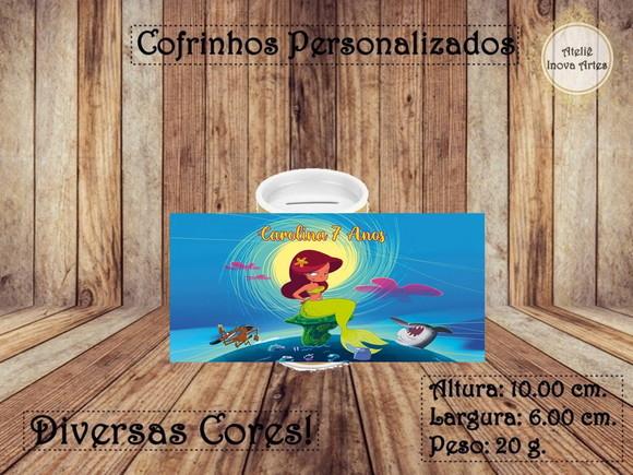 Cofrinho Personalizado Zig e Sharko