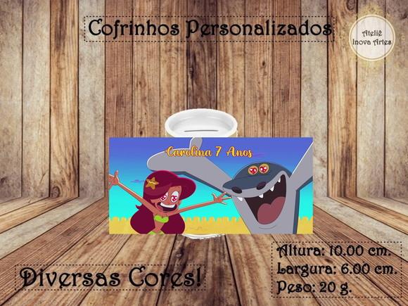 Cofrinho Personalizado Zig e Sharko