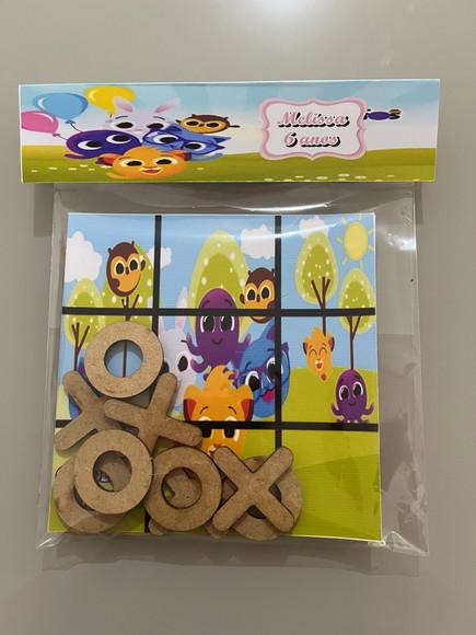 Jogo da Velha Personalizado Bolofofos