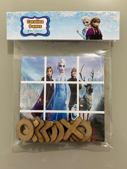 Jogo da Velha Personalizado Frozen