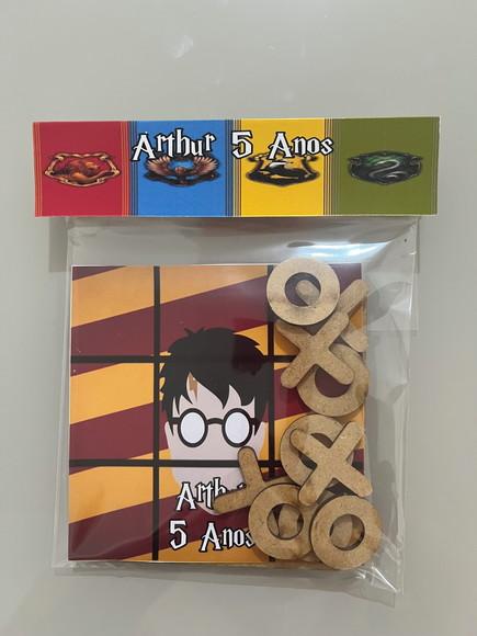 Jogo da Velha Personalizado Harry Potter
