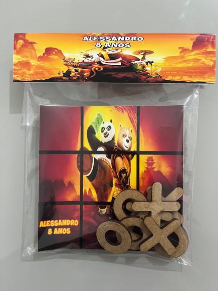 Jogo da Velha Personalizado Kung Fu Panda