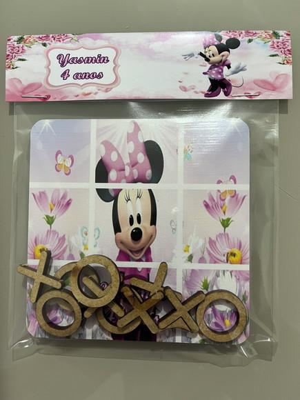 Jogo da Velha Personalizado Minnie