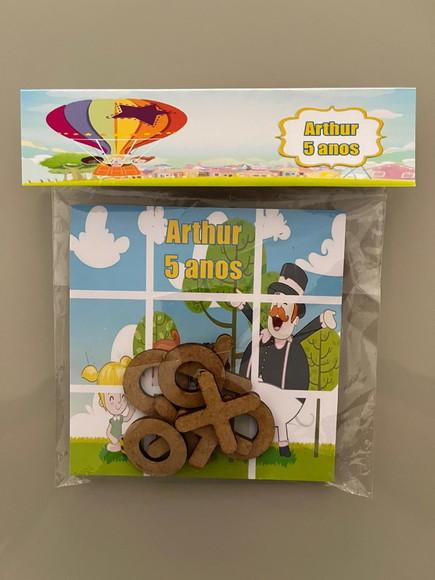 Jogo da Velha Personalizado Mundo Bita