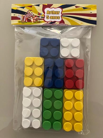 Kit Bloco de Montar Personalizado Circo