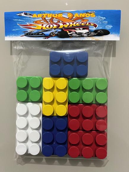 Kit Bloco de Montar Personalizado Hot Wheels