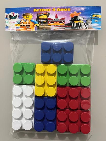 Kit Bloco de Montar Personalizado Lego