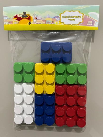 Kit Bloco de Montar Personalizado Mundo Bita