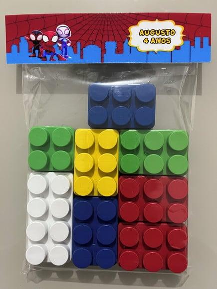 Kit Bloco de Montar Personalizado Spidey e Seus Amigos Esp.