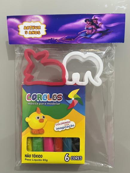 Kit Massinha Personalizada Aladdin