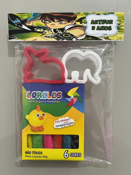 Kit Massinha Personalizada Ben 10