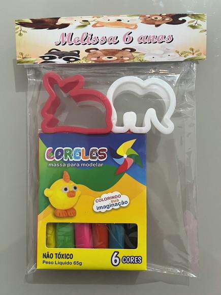 Kit Massinha Personalizada Bosque Encantado