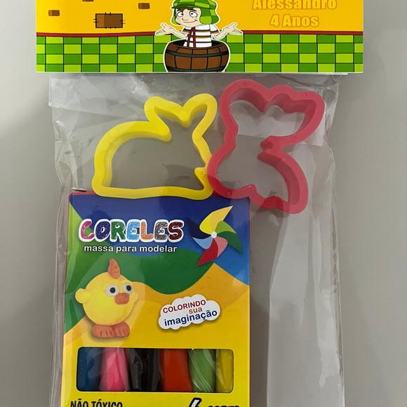 Kit Massinha Personalizada Chaves