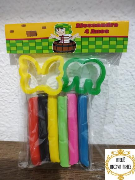 Kit Massinha Personalizada Chaves