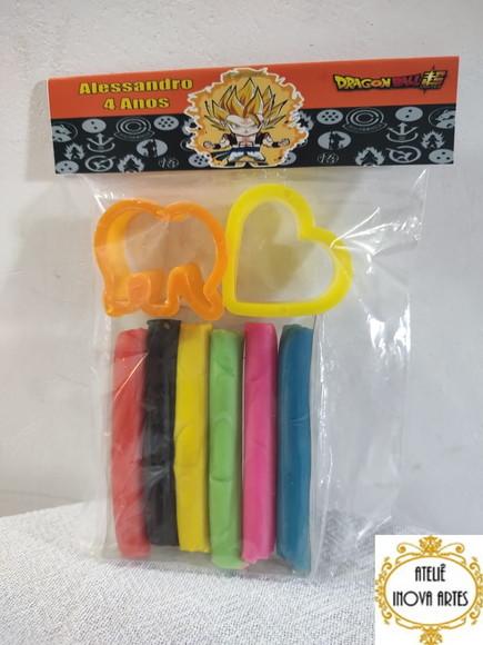 Kit Massinha Personalizada Dragon Ball Z